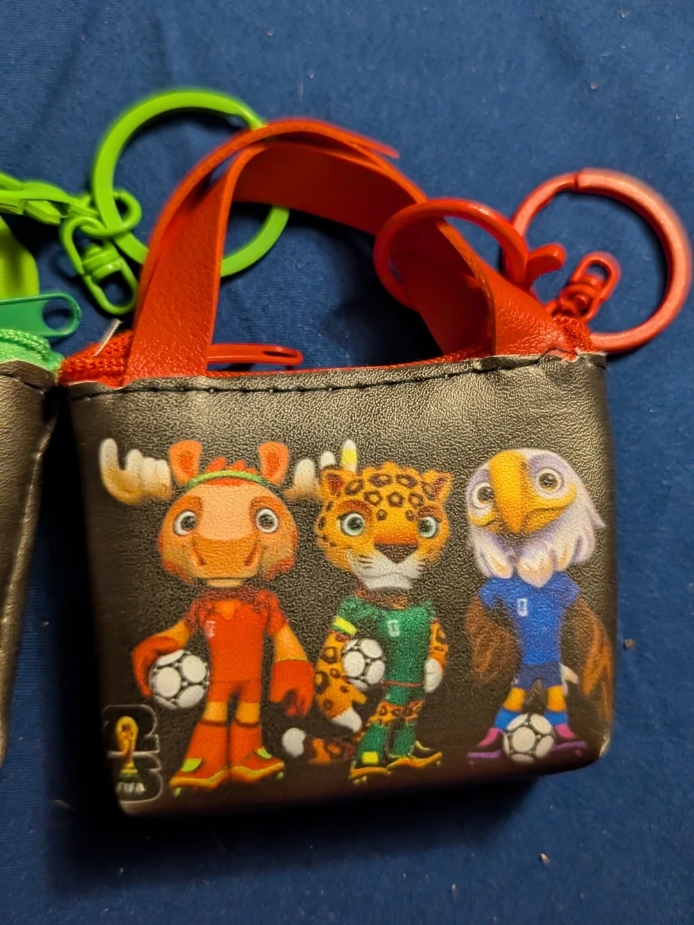 3 New Fifa Mini Bags Keychain
